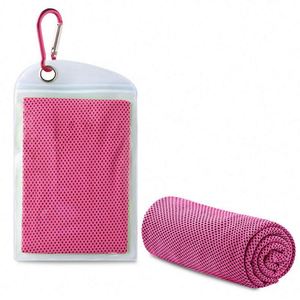 Toalla refrescante para el cuello y toalla fría para la cara de 32"X 12", ligera, suave y transpirable para yoga, deporte, correr y camping - Product Image 2