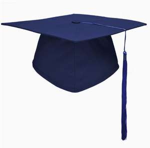 Chapeau de cérémonie pour adulte de 18 ans, imperméable, directement de l'usine, avec logo d'école imprimé, chapeau de bachelier pour diplômé universitaire, chapeau de docteur - Product Image 5