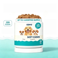 Friandises à mâcher pour chiens, marque privée OEM, sans céréales, pour toutes les races