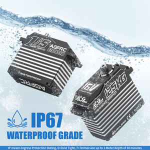 Servo A280BVSW 4S 16V <span class=keywords><strong>Mega</strong></span> Torque 125KG 0.08Seg de Alta Velocidad, Programable, Sin Escobillas, Impermeable, Escala Gigante 1/5 - Product Image 4