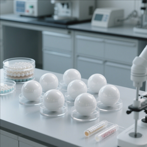 Precision Zirconia Ceramic <b>Balls</b> for Semiconductor Robotics <b>Bearings</b> ISO Certified - Product Image 5