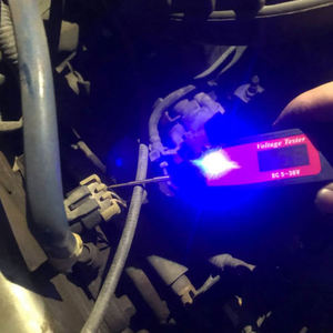 C0077 5-36V xe kỹ thuật số LCD Điện áp thử nghiệm bút thăm dò Detector Tester LED ánh sáng - Product Image 5