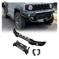 Pare-chocs avant de voiture en acier enduit de poudre noire pour Jimny JB64/JB74 2018 +