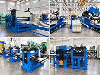 Machine automatique de formage de tuiles en acier, plaque antidérapante, embossage à froid de haute précision, contrôlée par PLC