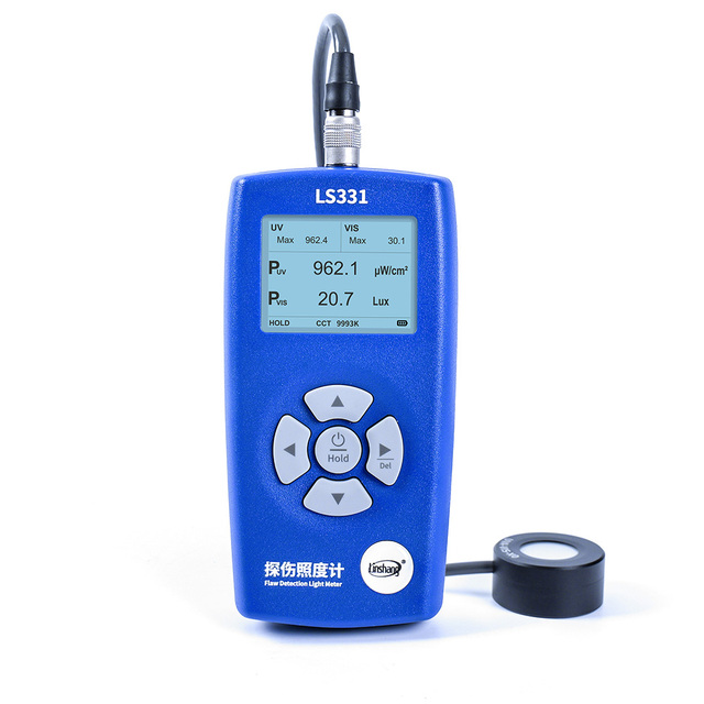 Promotion LS331 365nm UVA Radiometer Visible Illuminance Uv Lux Meter NDT Inspection Black Light Meter