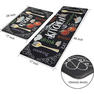 Versatile Comfort Anti Slip Quick Dry Eco-Friendly Thin Bath <b>Mat</b> Waterproof Diatomaceous Earth Machine Washable <b>Kitchen</b> <b>Mat</b> - Product Image 3