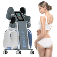 5 Handle Ems TeslaSculpting EMS Muscle Stimulator Hi Emt Sculpture Sculpts TeslaSlim Emshaping Machine