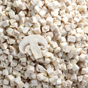 Champignons Blancs Congelés en Vrac IQF, Riches en Fibres, Base pour Soupes et Sauces, Certifiés IFS, Vente en Gros, Boîte de 1kg - Product Image 1