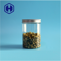 Pot hexagonal en PET de 220 ml, 50 mm, 20 g, avec couvercle à vis, pour biscuits, sucre, snacks, bonbons, chocolat, aliments pour bébés, sucettes, hermétique et facile à ouvrir