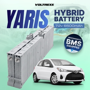 Nouvelle batterie hybride VOLTREXX 7,2 V 6500 mAh, courant de charge continu certifié, charge rapide pour remplacement Yaris - Product Image 1