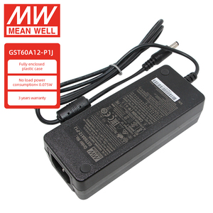Meanwell Máy Tính Để Bàn Phổ Adaptor GST60A12-P1J AC DC 12V 5A Power <span class=keywords><strong>Adapter</strong></span> - Product Image 1