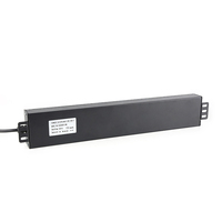 Unité de distribution d'alimentation PDU métallique 2U personnalisée avec 8 prises 125A, interrupteur individuel, usage industriel