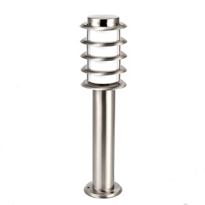 Lampadaire extérieur en acier inoxydable Igawa, étanche, pour jardin, allée, aménagement paysager - Product Image 1