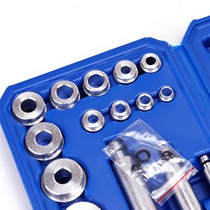Mini Bearing Installation And <b>Removal</b> Kit 17 Piece 1/4 In Socket Drive Auto Repair Tool Set Plastic <b>Box</b> - Product Image 3