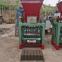 Ligne de production de machines à fabriquer des blocs écologiques rentables YW4-35BD, petites et bon marché, pour les petites entreprises à domicile