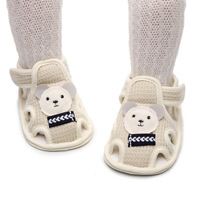 Sandales d'été pour tout-petits, chaussures de marche pour bébés, mignonnes, respirantes, respectueuses de la peau, semelles souples, chaussures pour nourrissons en stock, vente en gros