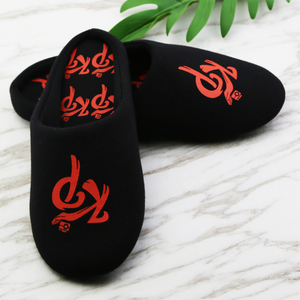 Moda de ocio al aire libre material natural personalizado para hombre chanclas zapatillas bordado limpio moda <span class=keywords><strong>ordenada</strong></span> zapatillas desechables spa - Product Image 2