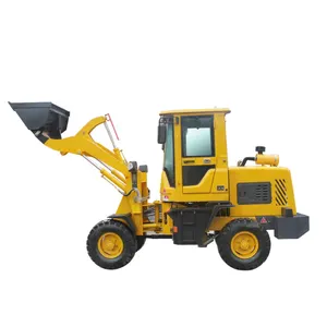 Mini Loader รถแทรกเตอร์ขนาดเล็ก,4WD รถแทรกเตอร์พร้อม Front End Loader และรถแบ็คโฮรถแทรกเตอร์ขนาดเล็กสีเหลืองสีเขียวการฝึกอบรมที่ไม่ซ้ำกันกำลังยาว ISO