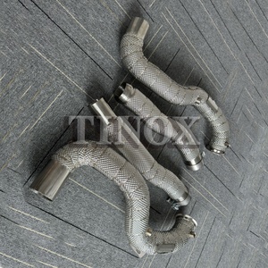 Tuyau de descente pour Mercedes-Benz AMG GT GTC GTS GTR 4.0T en acier inoxydable - Product Image 2