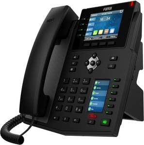 Téléphone IP Fanvil <span class=keywords><strong>X5U</strong></span> V2 avec écran couleur 35 pouces, voix HD, deux ports Gigabit, PoE, 16 lignes SIP, téléphone VoIP professionnel pour entreprise - Product Image 1