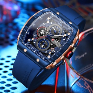 Reloj de Cuarzo CURREN 8442 para Hombre, Diseño Creativo con Esfera de Esqueleto, Cronógrafo, Calendario, Reloj Deportivo Casual para Hombre, Reloj Hombre - Product Image 2