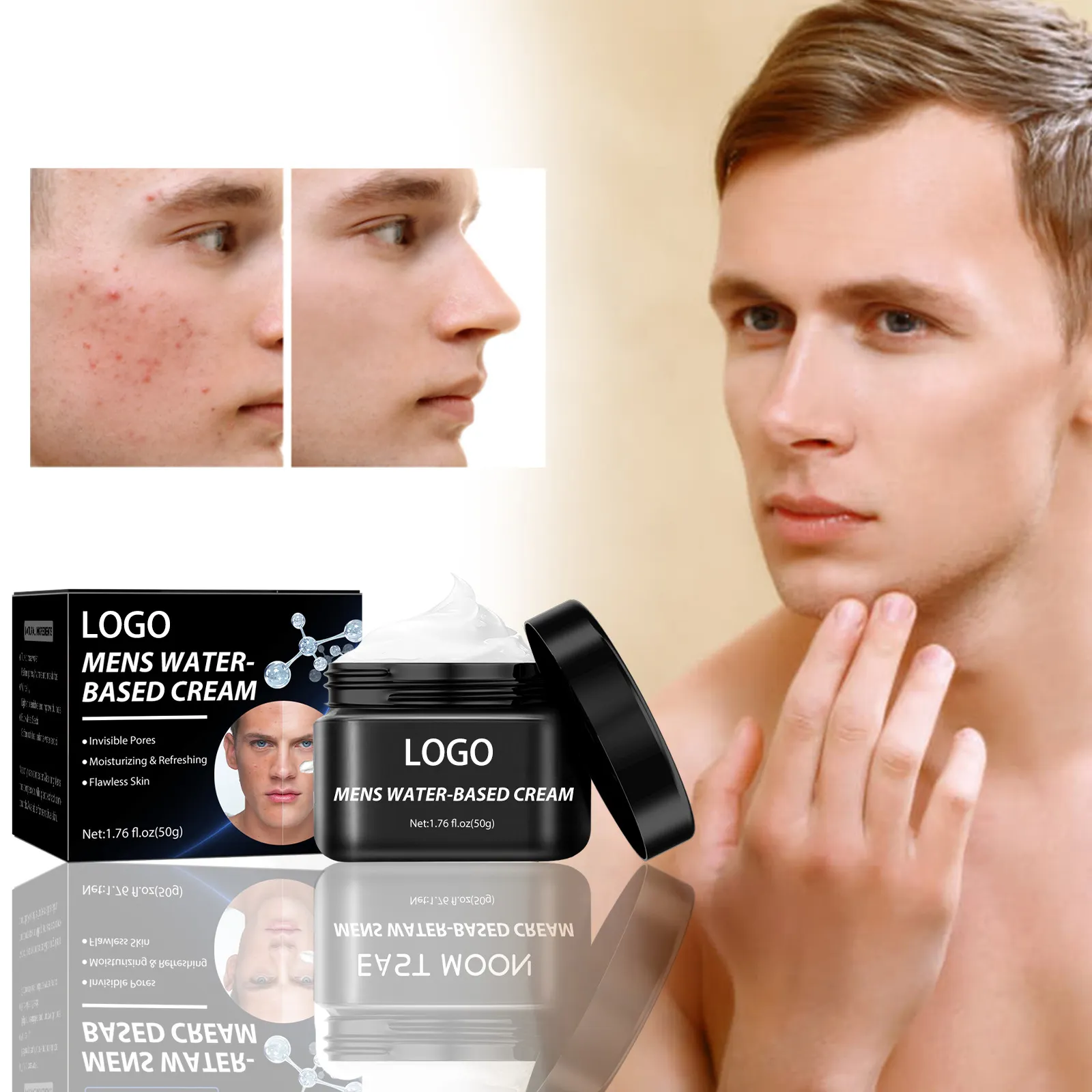 High Quality Deep Moisturizing Facial Long Lasting Fast Absorbing Men Fresh Beauty Face Concealer face cream