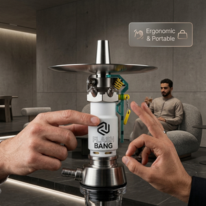 Chicha Designer 2025 la plus vendue, Narguilé Flash Bang, Chicha Portable, Chicha Moderne - Product Image 3