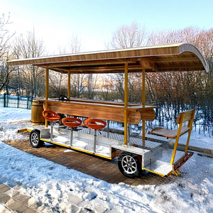 Bicicleta Eléctrica de Pedales para Turismo, Tipo Pub, con 21 Velocidades, Carrito de Cerveza Móvil con Horquilla de Acero, Freno de Disco y Pedales Ordinarios, Precio de Fábrica - Product Image 1