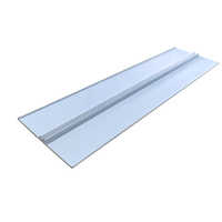 Profil en PVC personnalisé SHANGYU SY-0131, écologique, durable, blanc, longueur 600 cm, surface brillante/mate, profilés en plastique industriels