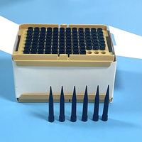 Pointes de Pipette de Pipette jetables en plastique, 300 pièces, instruments stériles de laboratoire médical, avec Pp stérile, pour Pipette de Kodak