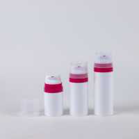 Emballage cosmétique sinkcare 30ml 50ml 80ml 100ml 120ml 150ml Bouteilles de lotion à pompe sans air blanches pp Bouteilles de pulvérisation sans air