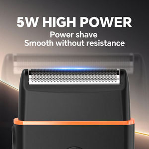 Rasoir à <span class=keywords><strong>barbe</strong></span> portable pour homme avec batterie Li-Ion rechargeable par USB pour usage domestique, en camping-car et en hôtel - Product Image 3