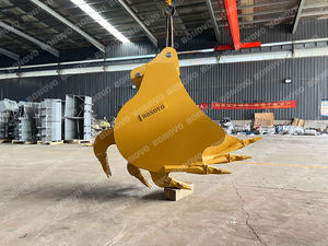 बोनोवो रिपर बाल्टी अनुकूलित ट्रेंच बाल्टी 30 टन खुदाई के लिए जुड़वां टाइगर दांतों के साथ 1100 मिमी अधिकतम - Product Image 6