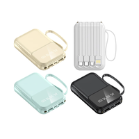 Nouveaux Cadeaux Promotionnels : Batterie Externe Portable 20000mAh, Chargeur Universel pour Smartphone en Extérieur, Banques d'Énergie Type C 10000mAh avec Logo OEM