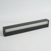Applique murale linéaire extérieure étanche IP65 12W 18W 30W, éclairage de couloir, applique murale LED pour jardin