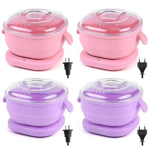 Wax Warmer Replacement Pot Heat-resisting <b>Silicone</b> Bowls Non-Stick Pan Liner Easy Clean Hair Removal Melting Waxing Bowls - Product Image 5