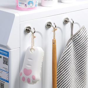 Magnetic <b>Hooks</b> 14mm 20mm 25mm Self-Adhesive Nail-Free For <b>Kitchen</b> Cabinet Door Wall Mount Storage - Product Image 5