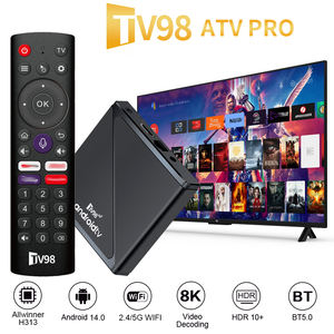 Haoyu Nouvelle Box TV Android 14 TV98 ATV Pro Smart Box Allwinner H313 Lecteur Multimédia 8K Films TV Android Box - Product Image 5