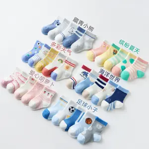 Wholesale New Arrival High Quality Kids Socks Cute Custom Design Baby Socks Animals Custom Socks