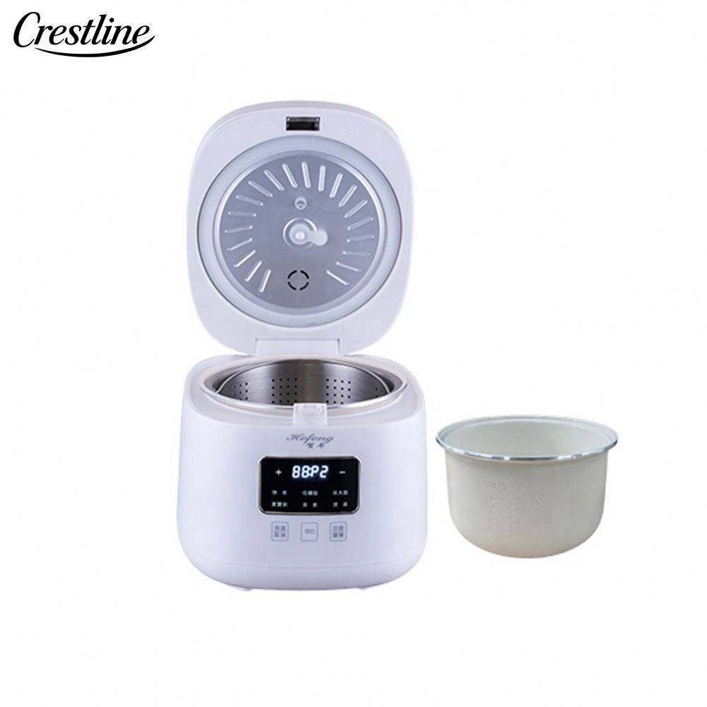 Digital Multifunctional Low Sugar Steamer Rice Cooker Electric Mini Smart Cookers Plastic Housing with Measuring Cup Accessory