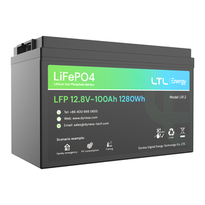 LTL 12.8V 리튬 배터리 태양광 인산철 배터리 12V 100Ah BMS 내장 가정용 에너지 시스템 딥 사이클 리튬 배터리 - Product Image 2