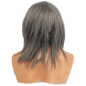 Máscara <span class=keywords><strong>Momo</strong></span> de Látex para Halloween, Navidad, Fiestas de Terror, Disfraz de Terror, Máscara Facial Completa, Accesorios de Disfraces para Cosplay - Product Image 4