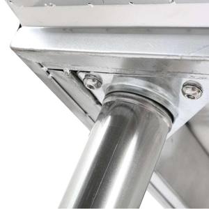 Banc de travail mobile en acier inoxydable robuste avec roulettes |   Équipement de cuisine commerciale pour restaurant, hôtel, cuisine domestique - Product Image 4