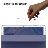 Pour Redmi Pad Pro 12.1 SE 11 étui dos souple Smart Funda pour Xiaomi Mi Pad 5 6 Mi 11 pouces 7 Pro Poco tablette couvre et étuis