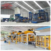 Machine à fabriquer des briques automatique contrôlée par PLC Hongfa QT10-15F, haute efficacité pour les projets de développement de logements