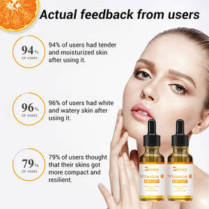 Suero Facial Blanqueador para el Cuidado de <span class=keywords><strong>la</strong></span> Piel de Marca Privada, Suero de Vitamina C Orgánico Puro Antienvejecimiento para el Rostro - Product Image 5