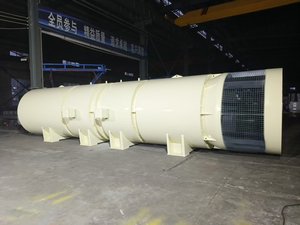 <span class=keywords><strong>Ventilateur</strong></span> axial à contre-rotation de grande taille pour tunnel, <span class=keywords><strong>ventilateur</strong></span> de conduite pour travaux d'aménagement aquatique, stable et durable pour une exploitation <span class=keywords><strong>24h</strong></span>/24 - Product Image 4