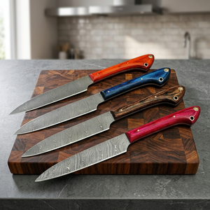 Cuchillo de Cocina de Acero Inoxidable de Primera Calidad con Mango de Madera Pakka Ecológico a Precios Económicos - Product Image 3