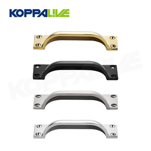 Koppalive Latón Dorado Muebles Cómoda Cajón Perillas Bin Taza Shell Tiradores Manijas de Gabinete de Cocina - Product Image 5