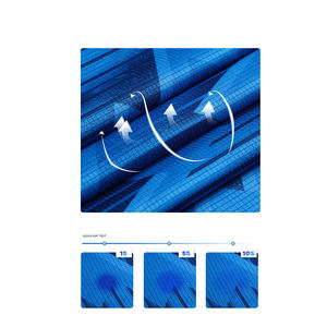 Großhandel Erwachsene Fußball Trikot Benutzer definierter Name und Logo Atmungsaktive leere Hemden Schnellt rockn endes Kinder fußball trikot - Product Image 3